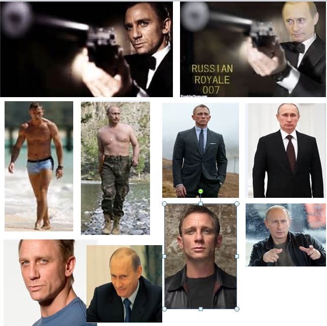 Putin for the Next James Bond 007