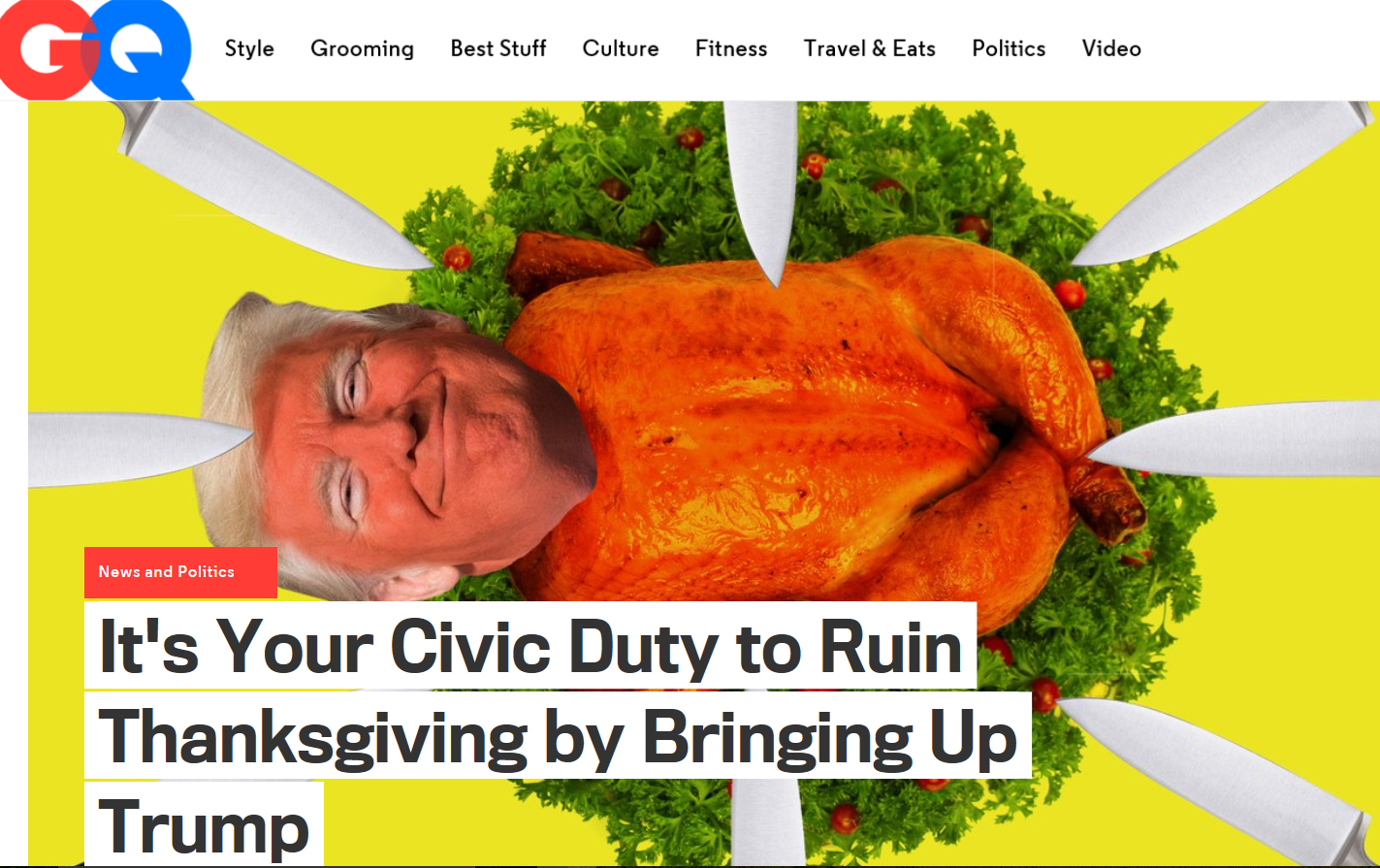 Thanksgiving Civic Duty