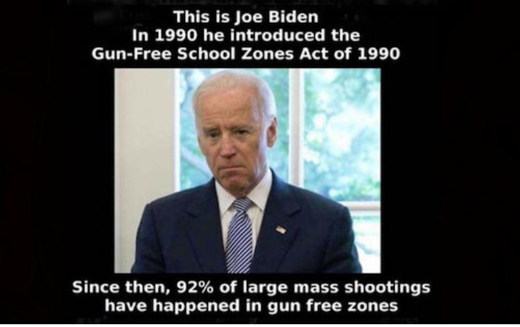 Biden's Gun Free Zones
