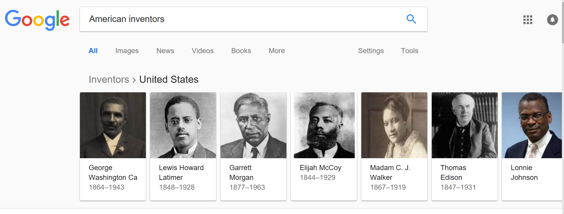 Google's American Inventors
