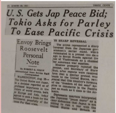 Japan asks for Peace