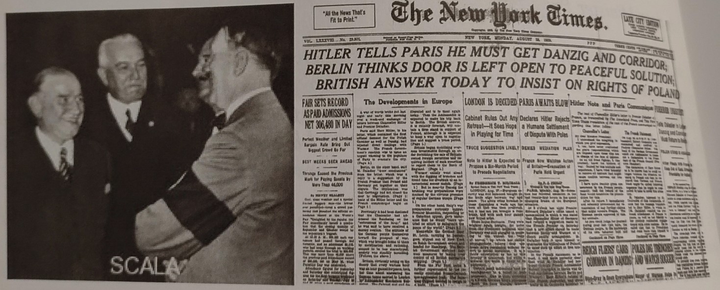 NYT says Hitler wants peace