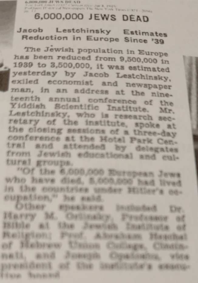 Six Million Jews