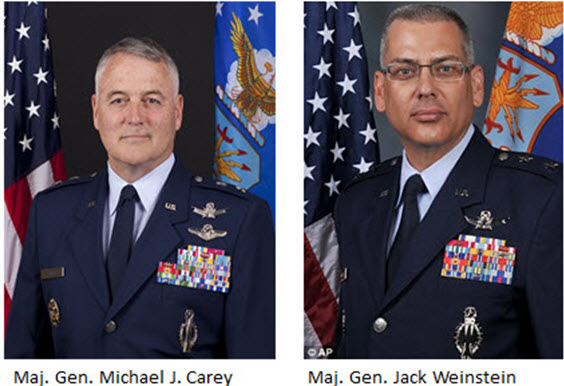 Dual Citizen General Weinstein to Replace General Carey