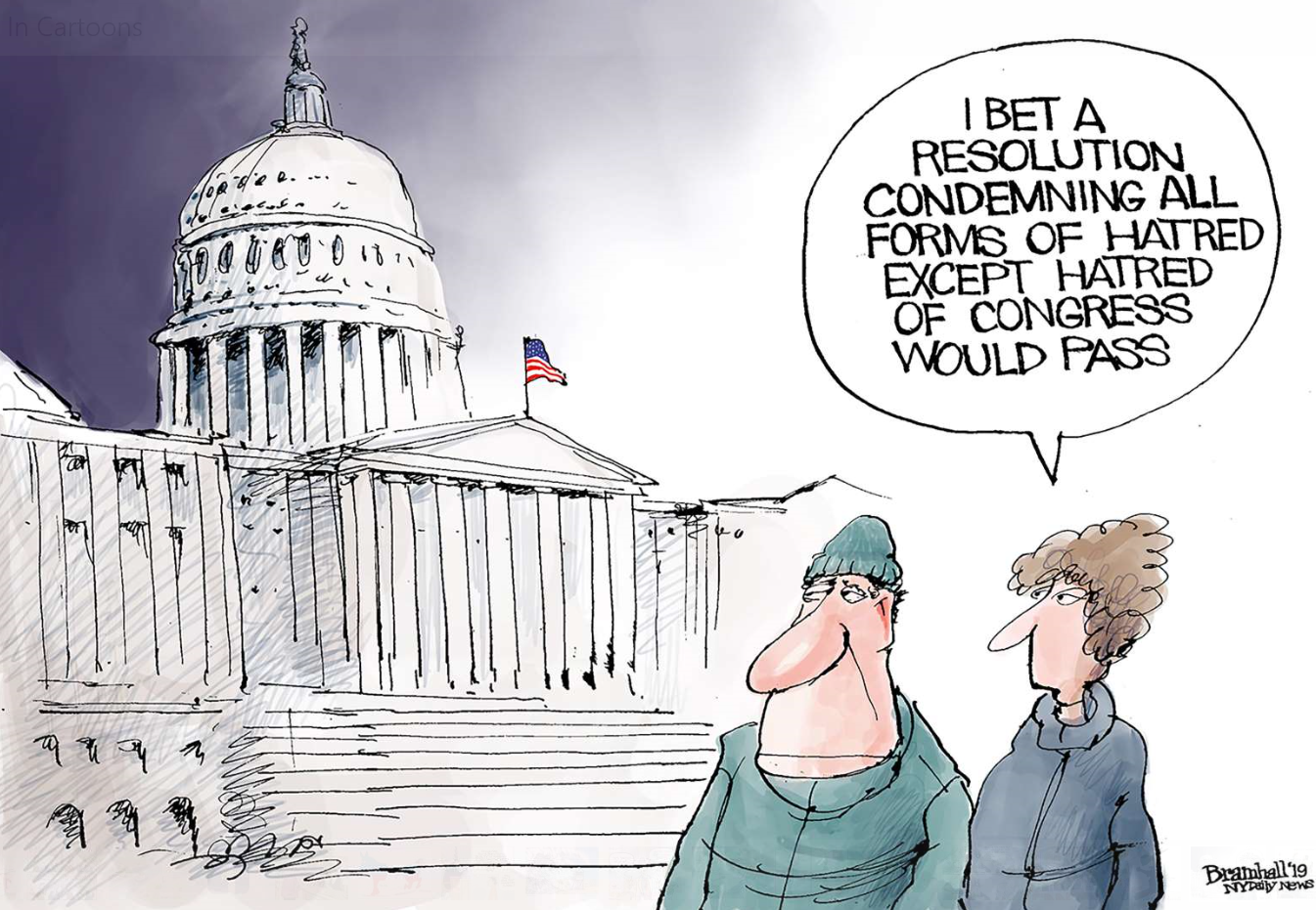 Who does Congress hate?