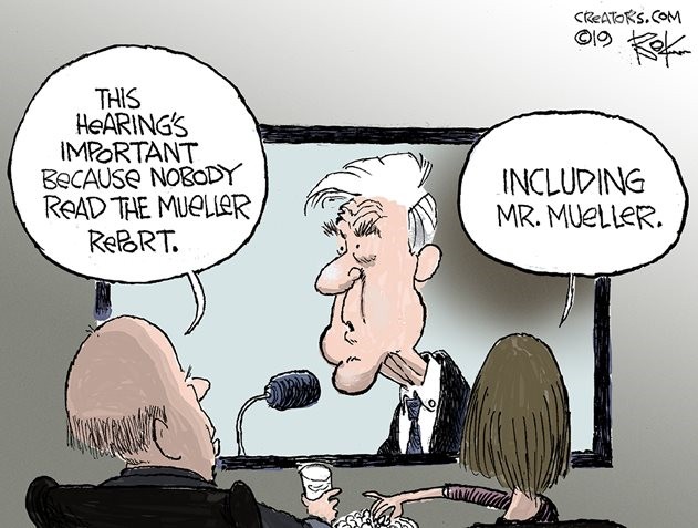 Mueller  did not read the Mueller Report