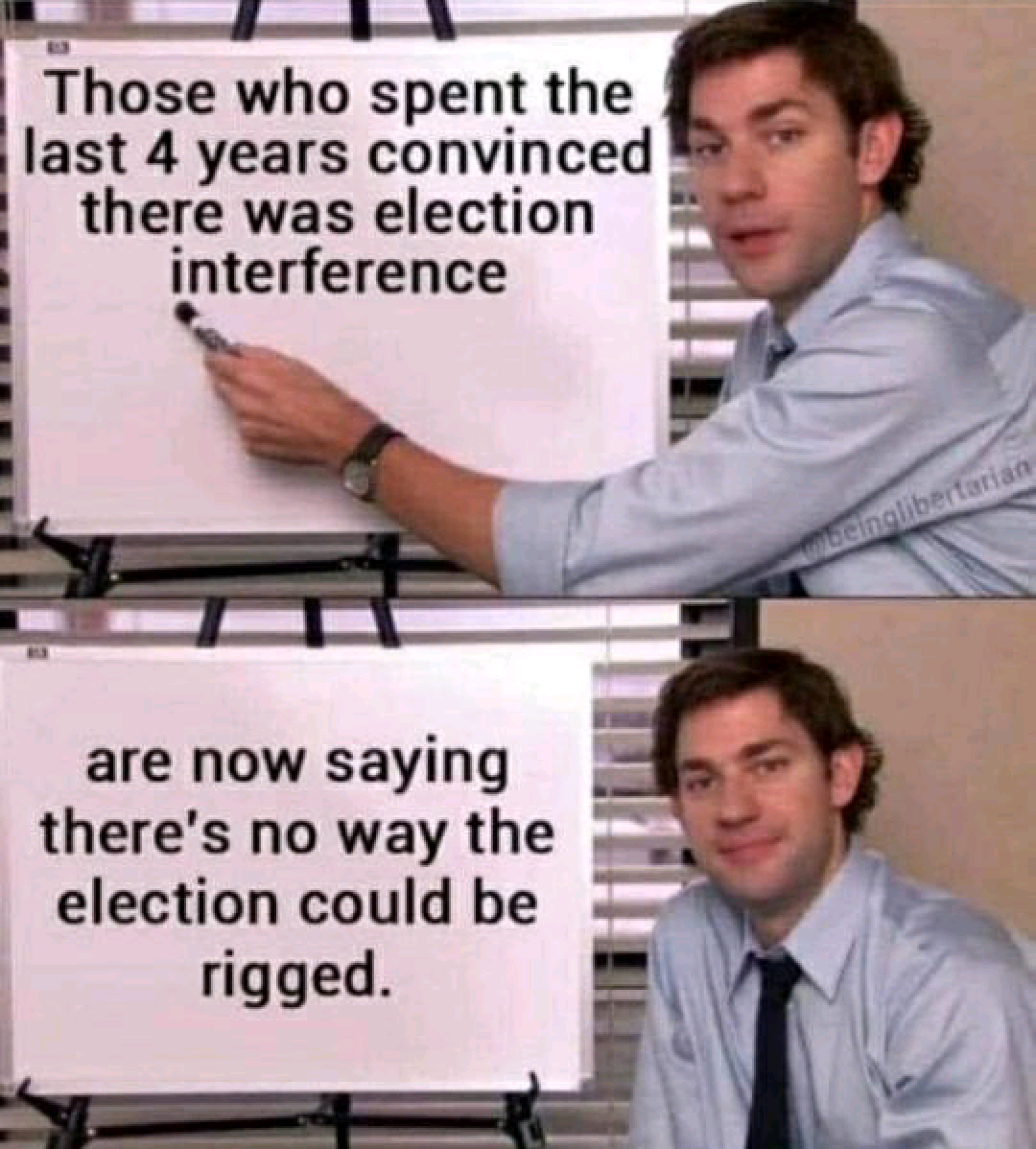 No election interference