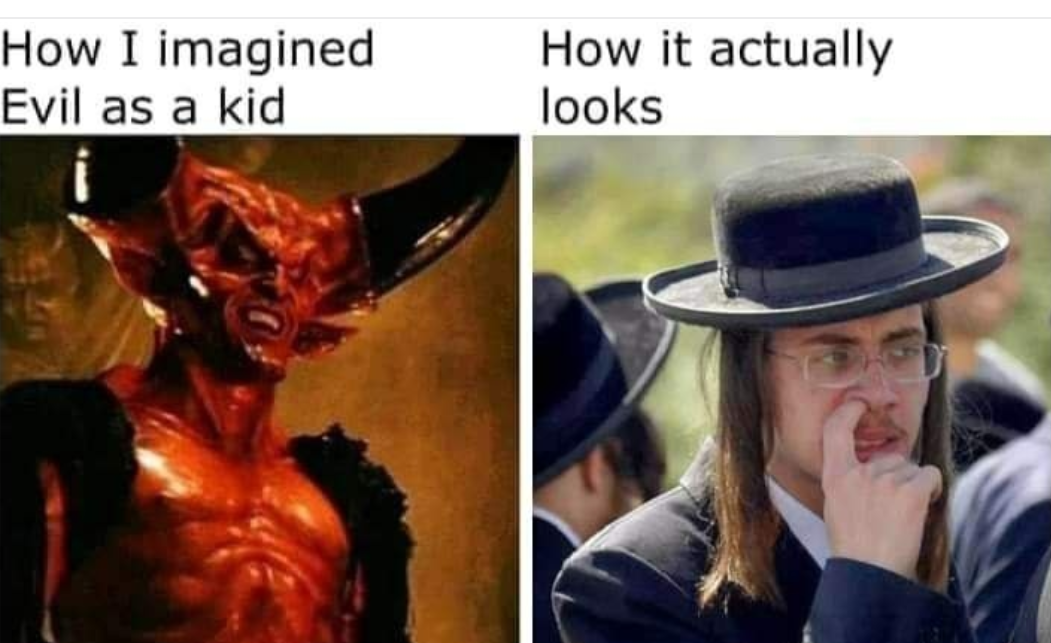The look of Evil
