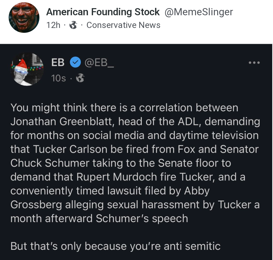 What an antisemite would believe