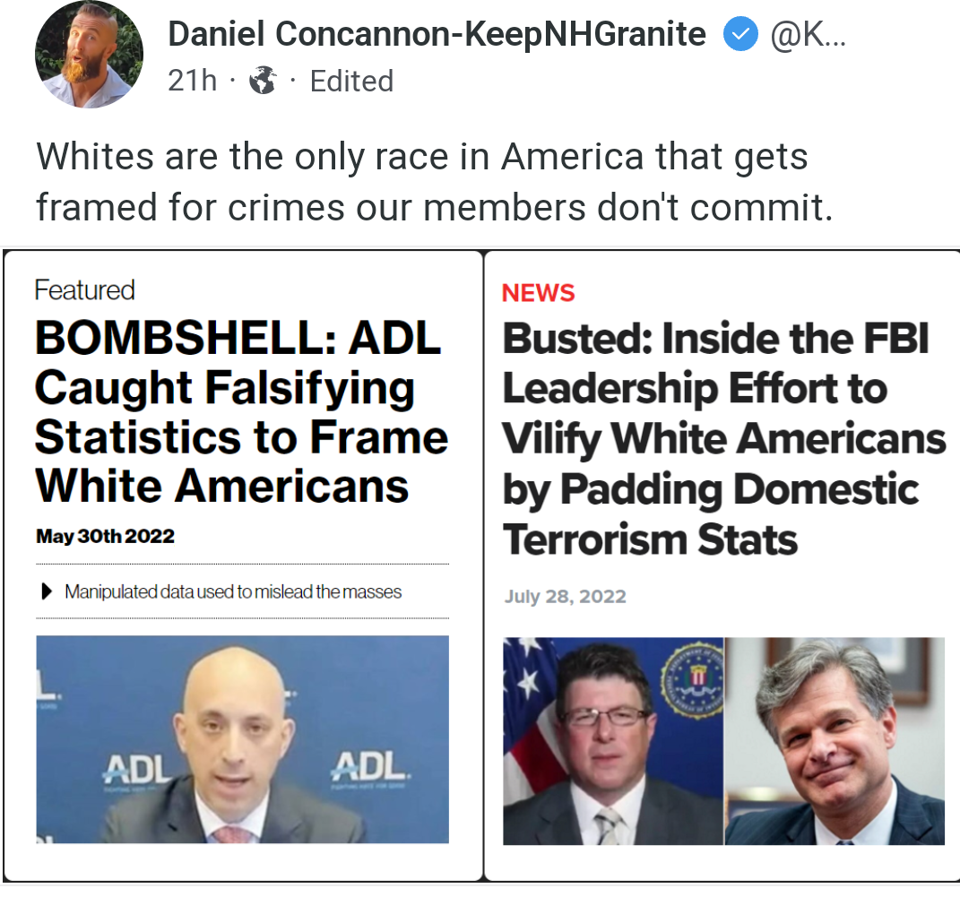 Whites fault no matter what