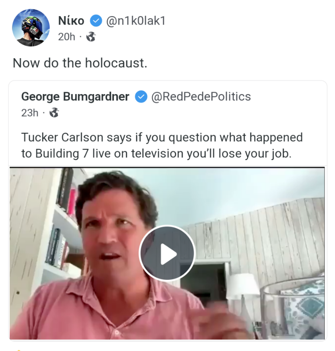 Do not talk about the Holocaust