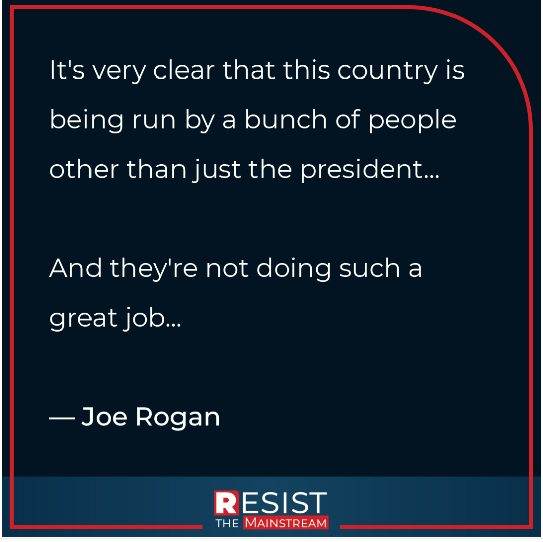 Joe Biden not running the country