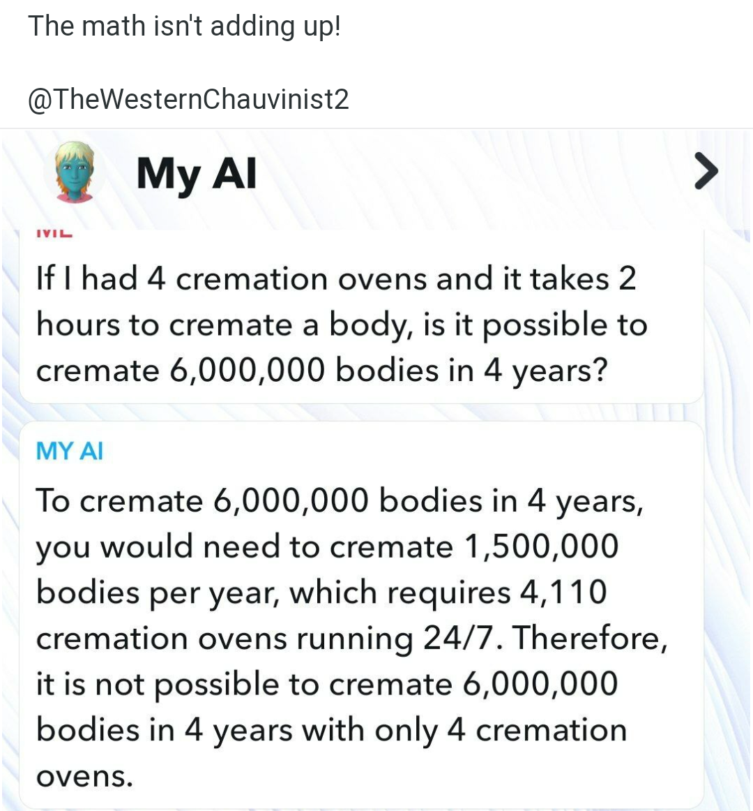Jews lie to you